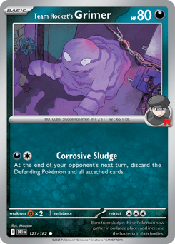 Team Rocket's Grimer — Destined Rivals