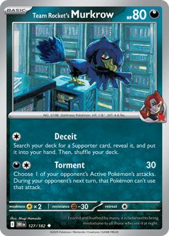 Team Rocket's Murkrow — Destined Rivals