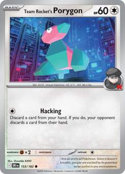 Team Rocket's Porygon — Destined Rivals