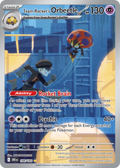 Team Rocket's Orbeetle — Destined Rivals