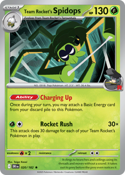 Team Rocket's Spidops — Destined Rivals
