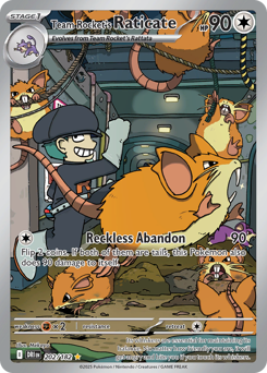Team Rocket's Raticate — Destined Rivals