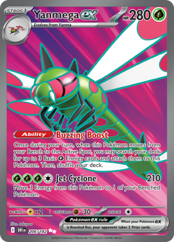 Yanmega ex — Destined Rivals