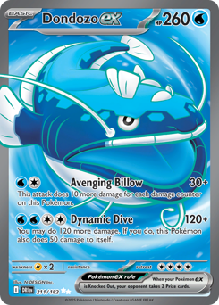 Dondozo ex — Destined Rivals