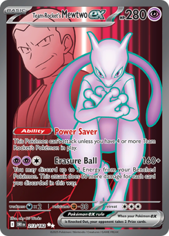 Team Rocket's Mewtwo ex — Destined Rivals