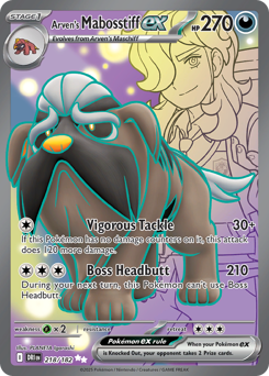Arven's Mabosstiff ex — Destined Rivals