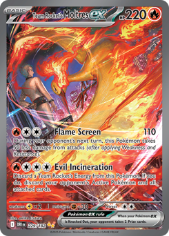 Team Rocket's Moltres ex — Destined Rivals