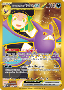 Team Rocket's Crobat ex — Destined Rivals