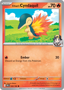 Ethan's Cyndaquil — Destined Rivals