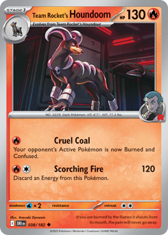 Team Rocket's Houndoom — Destined Rivals