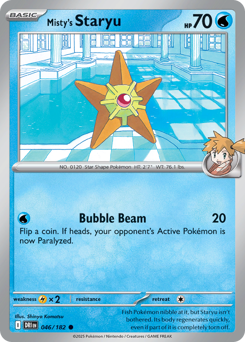 Misty's Staryu — Destined Rivals