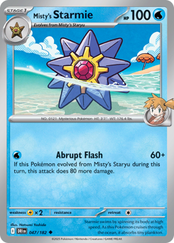 Misty's Starmie — Destined Rivals