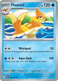 Floatzel — Destined Rivals