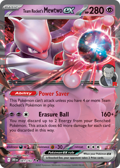 Team Rocket's Mewtwo ex — Destined Rivals