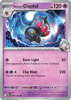 Steven's Claydol — Destined Rivals
