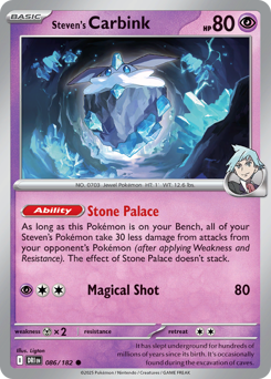 Steven's Carbink — Destined Rivals