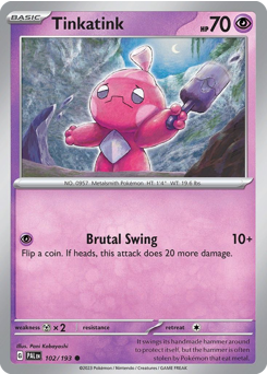 Tinkatink — Paldea Evolved