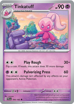 Tinkatuff — Paldea Evolved
