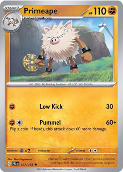 Primeape — Paldea Evolved