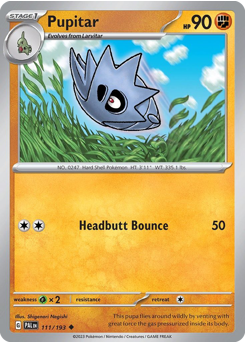 Pupitar — Paldea Evolved