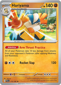 Hariyama — Paldea Evolved