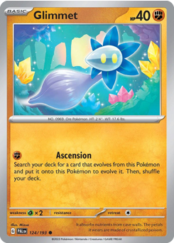 Glimmet — Paldea Evolved