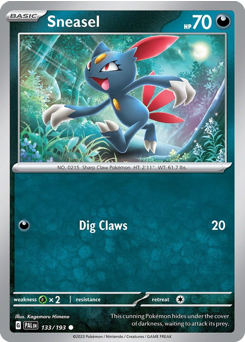 Sneasel — Paldea Evolved