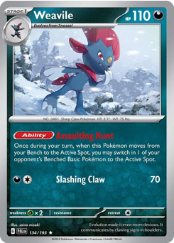 Weavile — Paldea Evolved