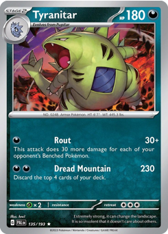 Tyranitar — Paldea Evolved