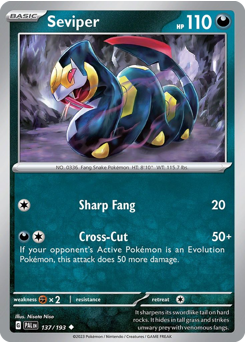 Seviper — Paldea Evolved
