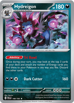 Hydreigon — Paldea Evolved
