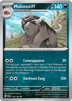 Mabosstiff — Paldea Evolved