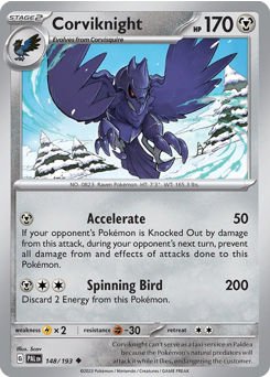 Corviknight — Paldea Evolved