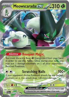 Meowscarada ex — Paldea Evolved