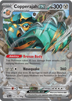 Copperajah ex — Paldea Evolved
