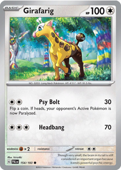 Girafarig — Paldea Evolved
