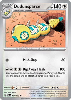 Dudunsparce — Paldea Evolved