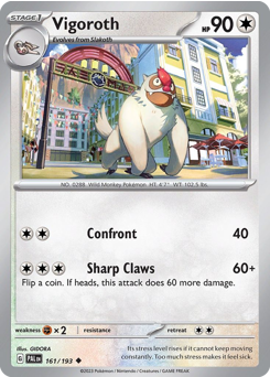 Vigoroth — Paldea Evolved