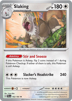 Slaking — Paldea Evolved