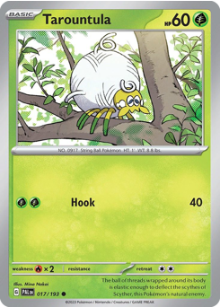 Tarountula — Paldea Evolved