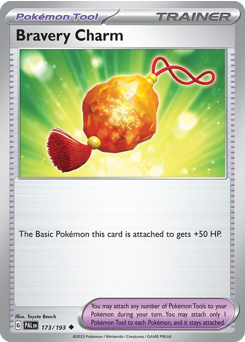 Bravery Charm — Paldea Evolved