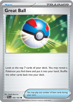 Great Ball — Paldea Evolved
