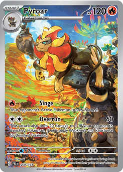 Pyroar — Paldea Evolved