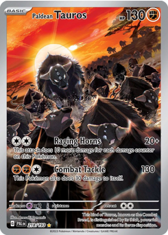 Paldean Tauros — Paldea Evolved