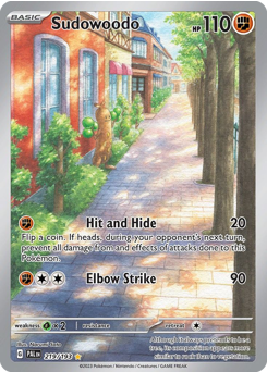 Sudowoodo — Paldea Evolved