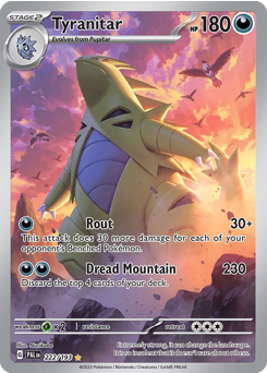 Tyranitar — Paldea Evolved