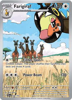 Farigiraf — Paldea Evolved