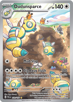 Dudunsparce — Paldea Evolved