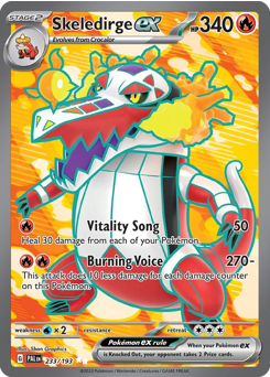 Skeledirge ex — Paldea Evolved