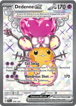 Dedenne ex — Paldea Evolved